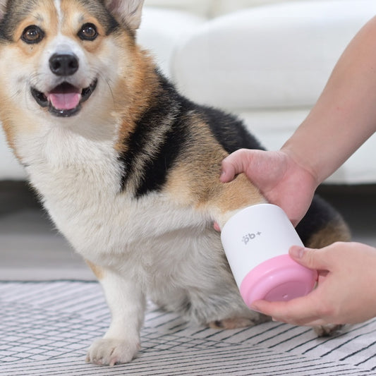 PawClean 360: Gentle Silicone Pet Foot Washer & Mud Remover